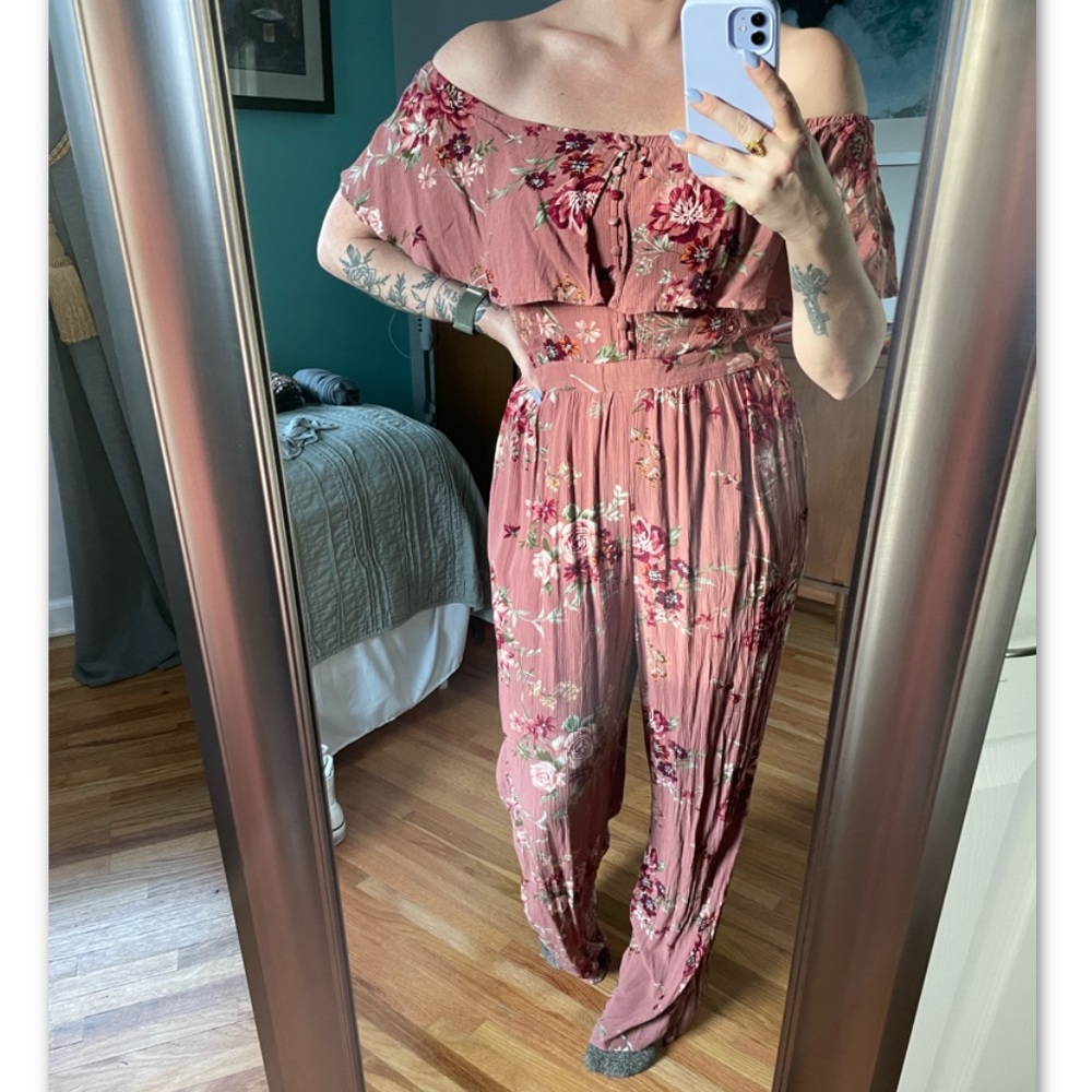 Floral Jumpsuit